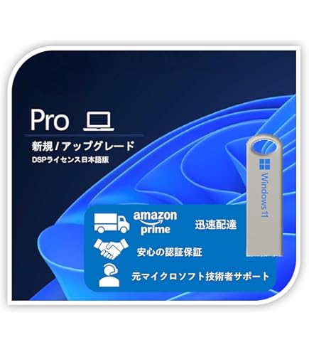 Amazon.co.jp: Windows 11 Pro 64bit DVD 日本語版 紙パッケージ (DSP
